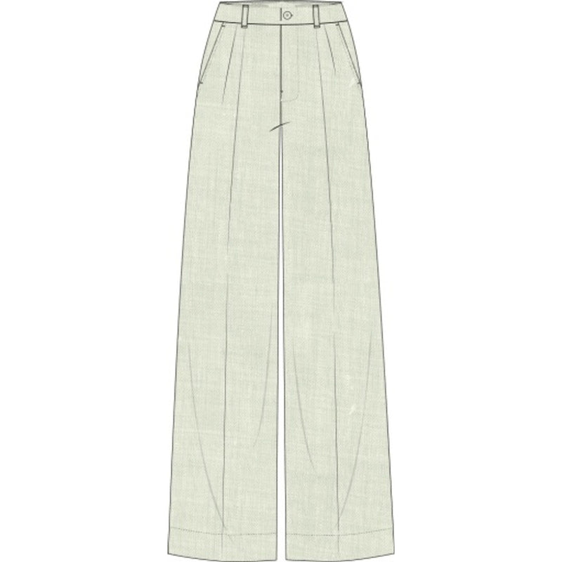 Onia - Womens Pleated Pant