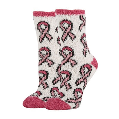Oooh Yeah - Womens Let's Fight Womens Fuzzy Crew Socks
