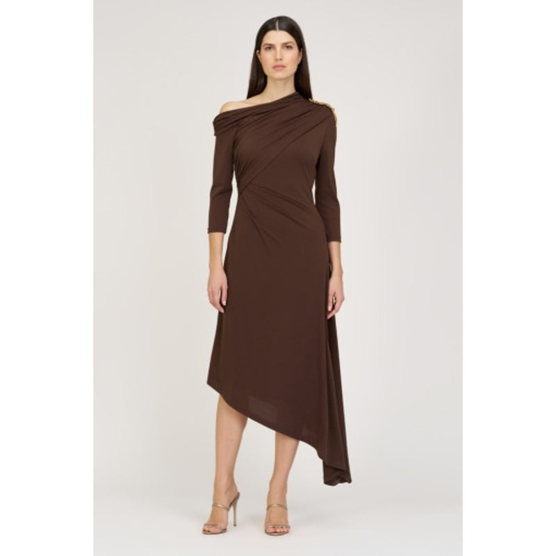 JS Collections - Womens Raven Asymmetrical Cocktail