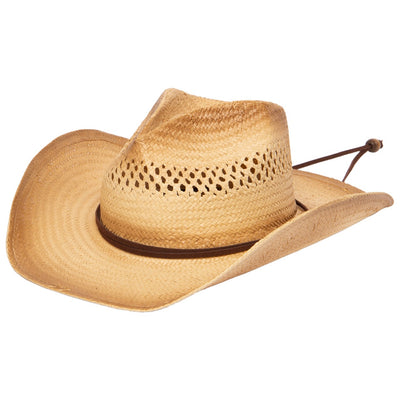 San Diego Hat Company - Woven Paper Cowboy with Crown