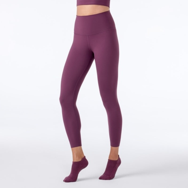 Thirty Three Threads - Unisex H Waisted 7/8 Legging Bordeaux - Bordeaux