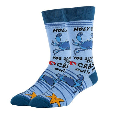 Oooh Yeah - Mens Crew Socks Holy Crab