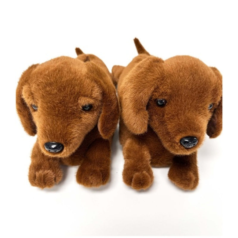 Oooh Yeah - Kids Birdie the Dachshund-Hugger Slippers-Kids