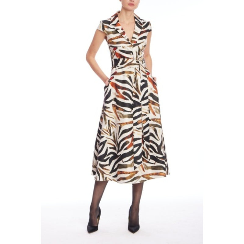 Badgley Mischka - Womens Cap Slv Full Skirt
