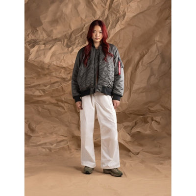Alpha Industries - Womens Ma-1 Shirring Flight Jacket with