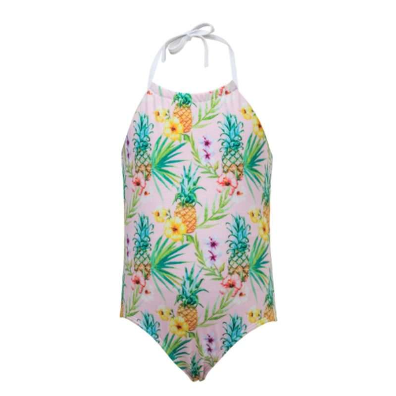 Snapper Rock - Girls Tropicana Halter Swimsuit
