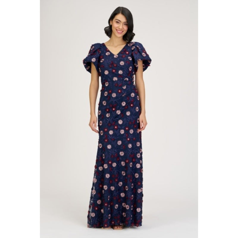 JS Collections - Womens Jade Mermaid Gown