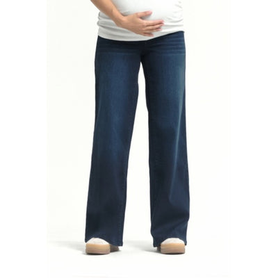 1822 Denim - Womens Maternity 32" Better Butter Wide Leg with Bellyband