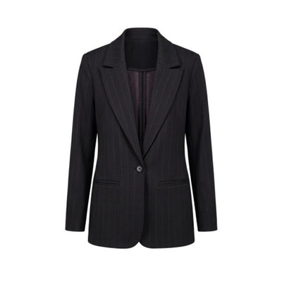 Liverpool Los Angeles - Womens Button Front Bf Blazer