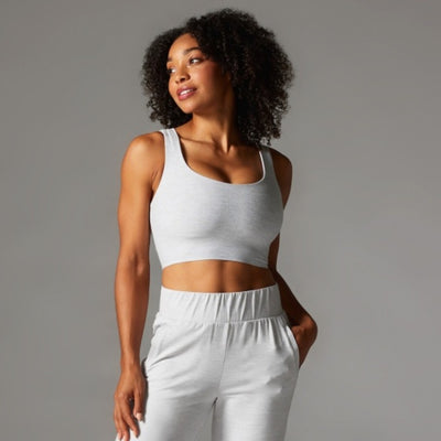 Thirty Three Threads - Unisex Tavicloud Power Bra Ash