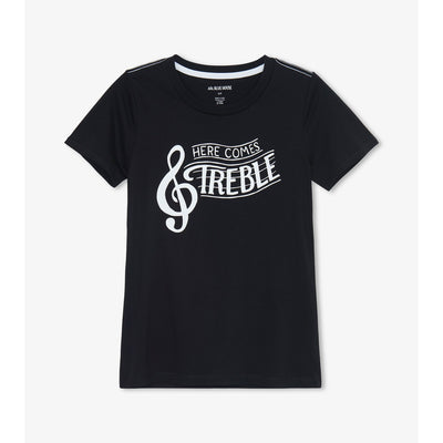 Little Blue House - Here Comes Treble Womens Pajama Tee