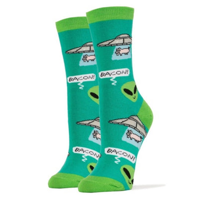 Oooh Yeah - Womens Crew Bacon Abduction