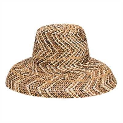 San Diego Hat Company - Briza Womens Multi Paper Straw Open Weave Round