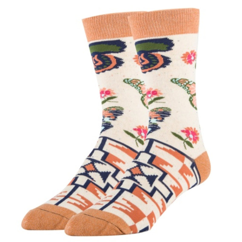 Oooh Yeah - Mens Crew-Butterfly Print