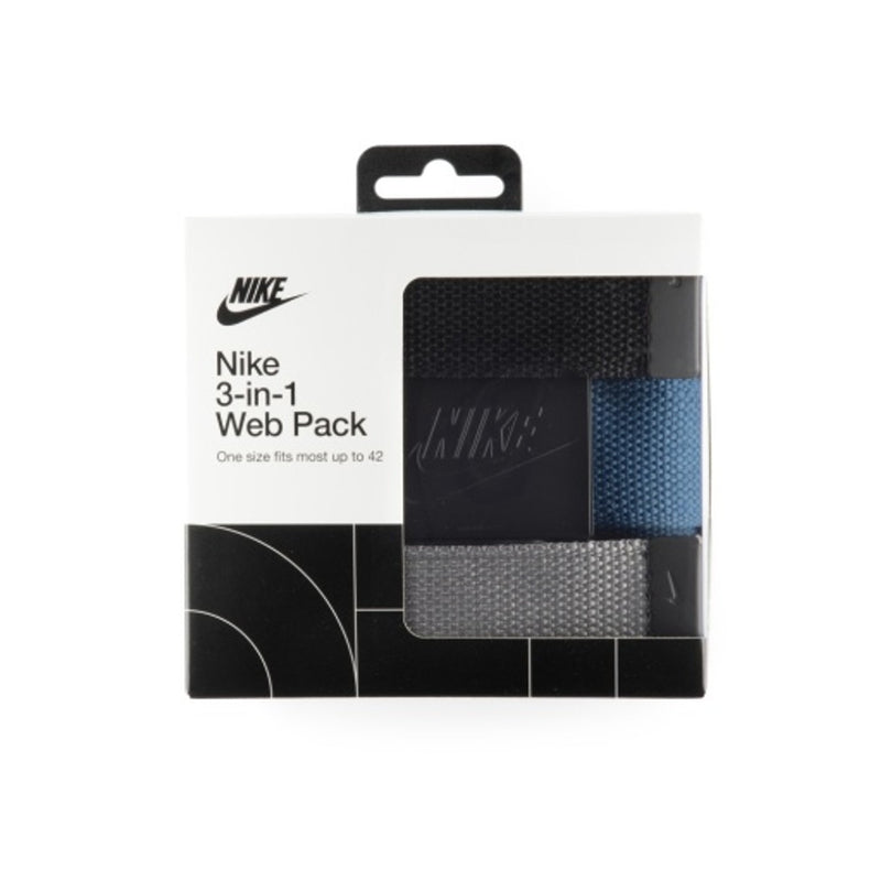 Nike - Will Leather Goods Men's 3-in-1 Web Pack with Nike Futura Buckle