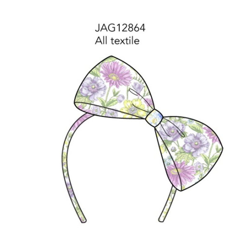 Janie and Jack - Kids G Multi Sm Flrl Bow Hb Spbk
