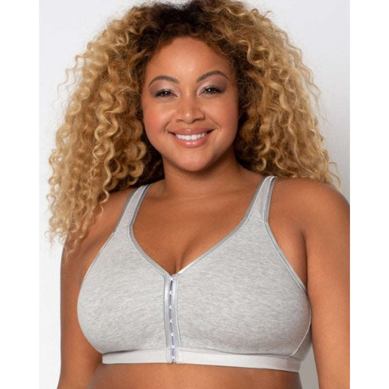 Ariela - Womens Cotton Luxe Front and Back Close Wireless Bra
