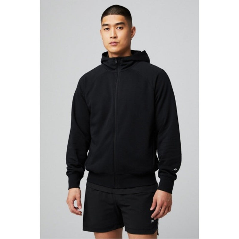 Fabletics - Mens the Year Round Terry Full Zip Hoodie
