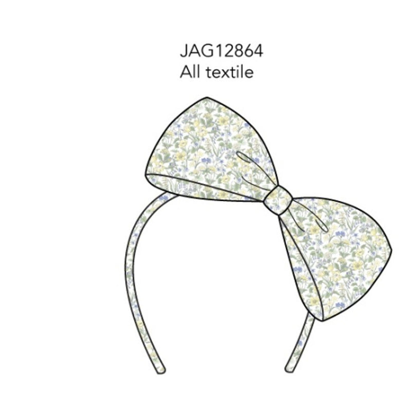 Janie and Jack - Kids G Multi Ditsy Flrl Bow Hb E2