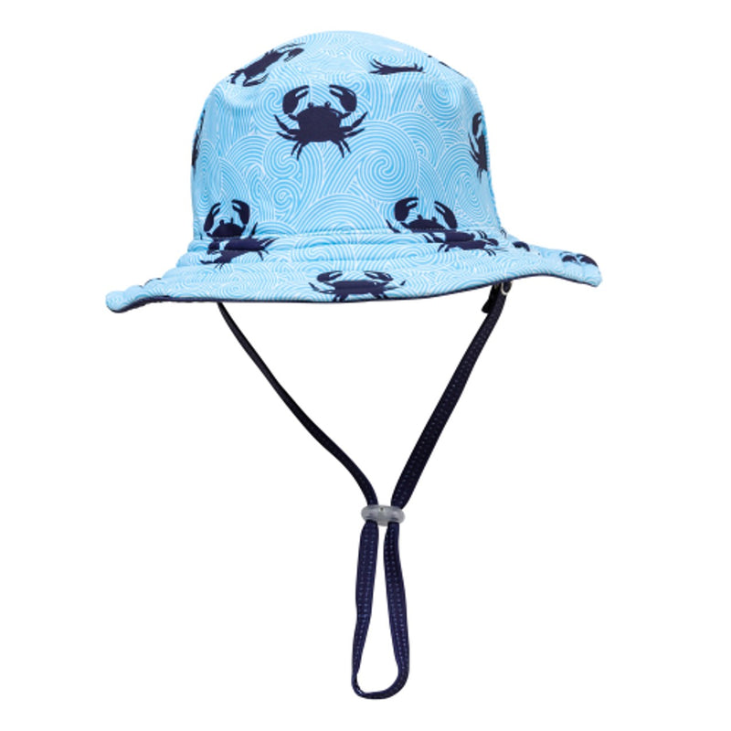 Snapper Rock - Kids Blue Crab Reversible Bucket Ha