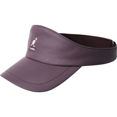 Kangol - Unisex Faux Leather Visor