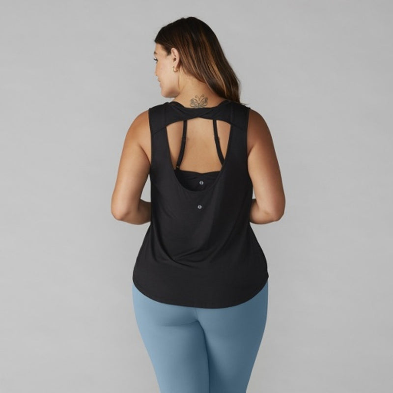 Thirty Three Threads - Unisex Tempo Tank Ebony