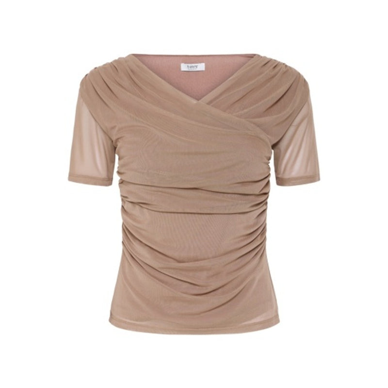 DK Company - Womens Bytoa Short-Sleeve Wrap Top