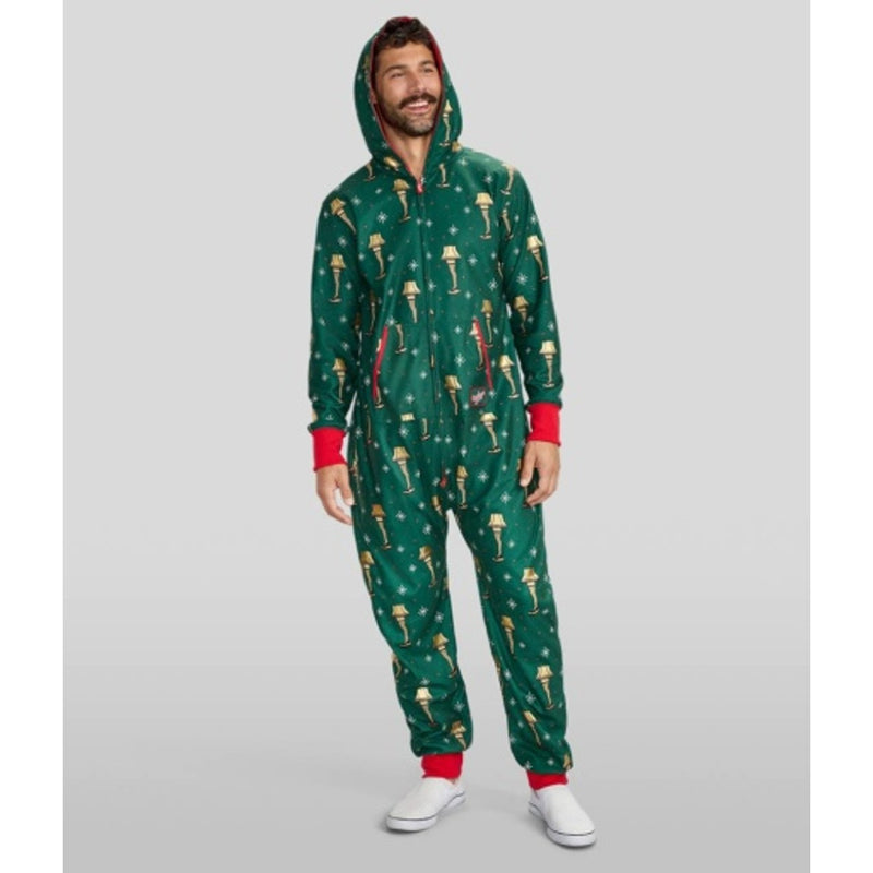 Tipsy Elves - Mens Leg Lamp Jumpsuit