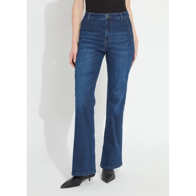 Lysse - Womens Liora Zip Front Denim Trouser