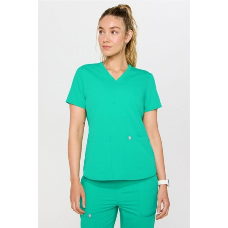 Fabletics - Womens Method Scrub Top - Surgical Green