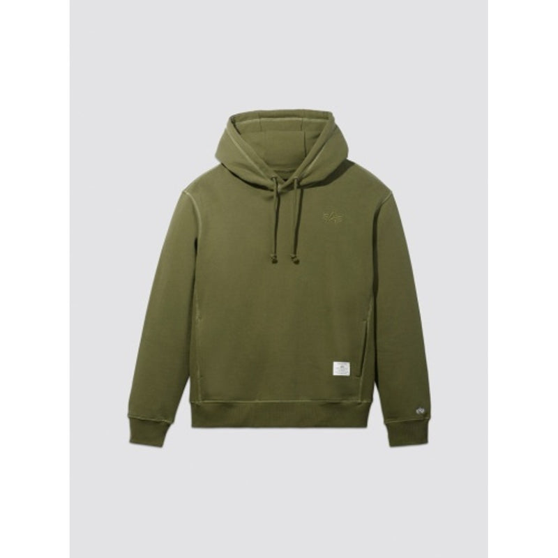 Alpha Industries - Mens Alpha Embroidered Terry Hoodie