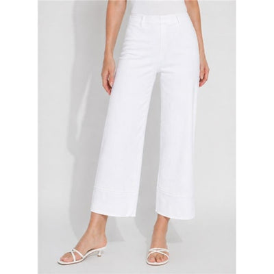 Lysse - Womens Margo Hi Waist Wide Crop Denim