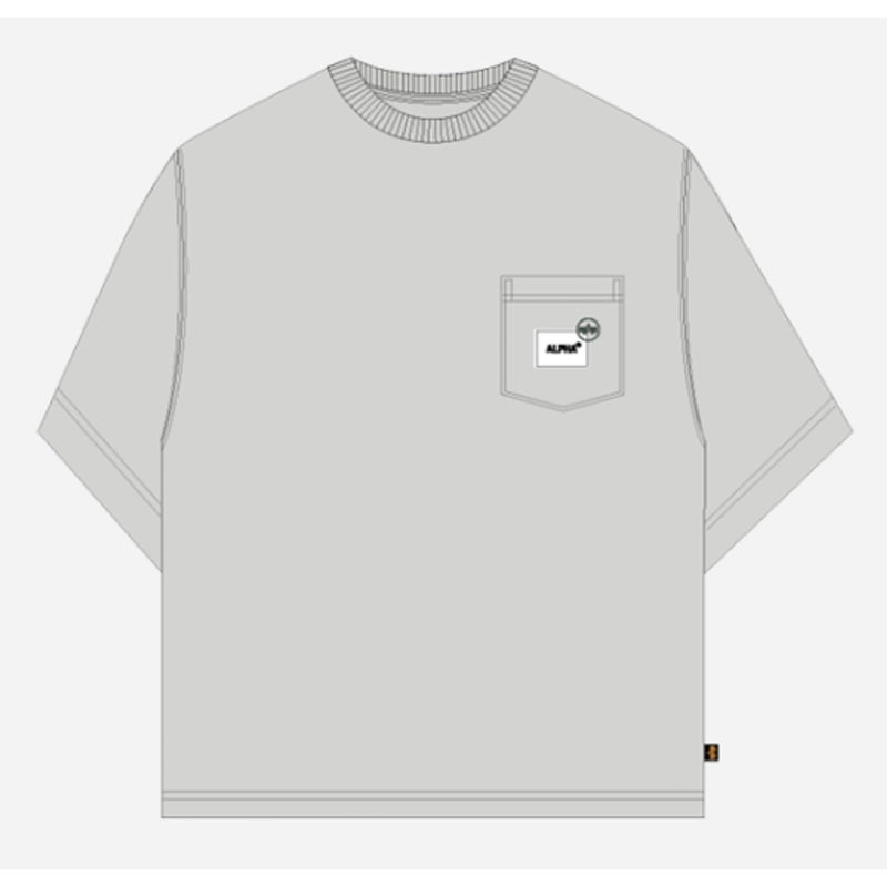 Alpha Industries - Mens Unfrm Ss Pocket a.I Tee