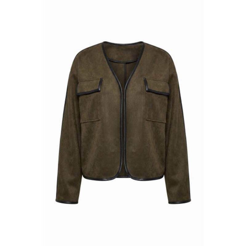 Liverpool Los Angeles - Womens Relaxed Open Front Jacket