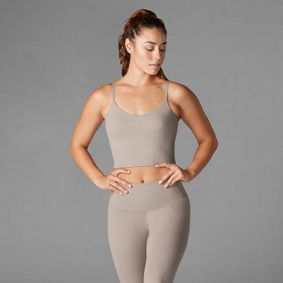 Thirty Three Threads - Unisex Cami Bra Flax Python