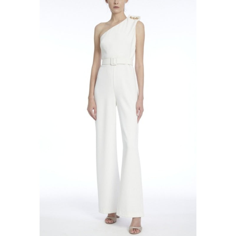 Badgley Mischka - Womens Bttn Shldr Asym Jump