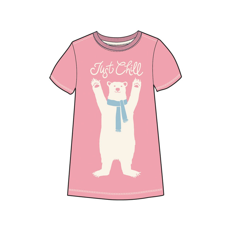 Little Blue House - Just Chill Womens Sleepshirt