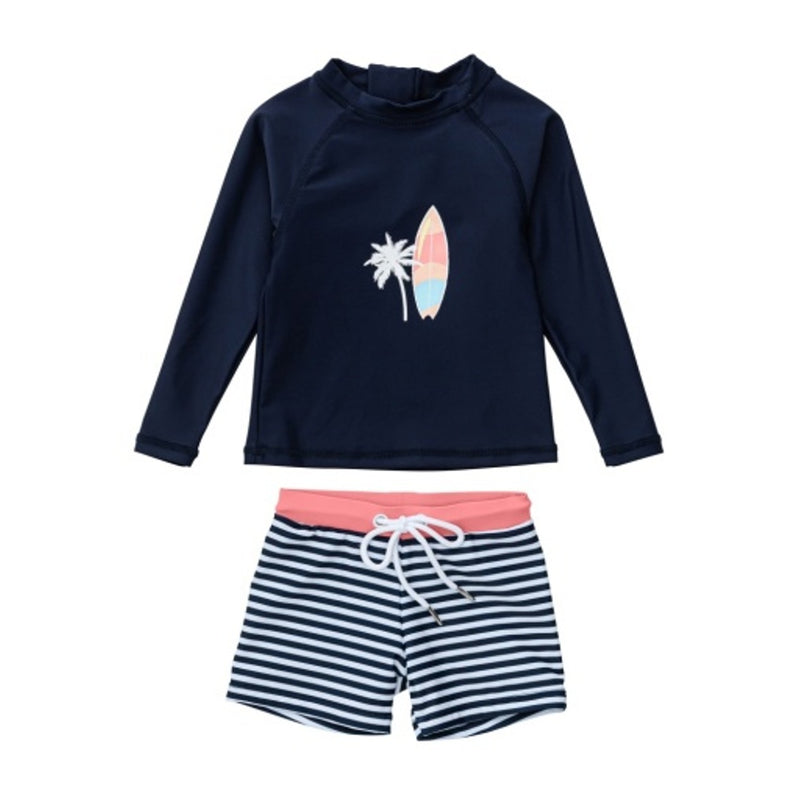 Snapper Rock - Kids Sunset Cruising Long Sleeve Baby Set