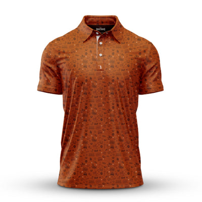 Bogey Bros - Mens Burnt Ends Polo - Burnt Ends