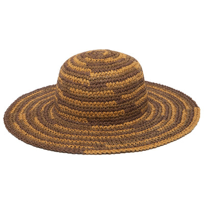 San Diego Hat Company - Womens Space Dye Crochet Sun Hat