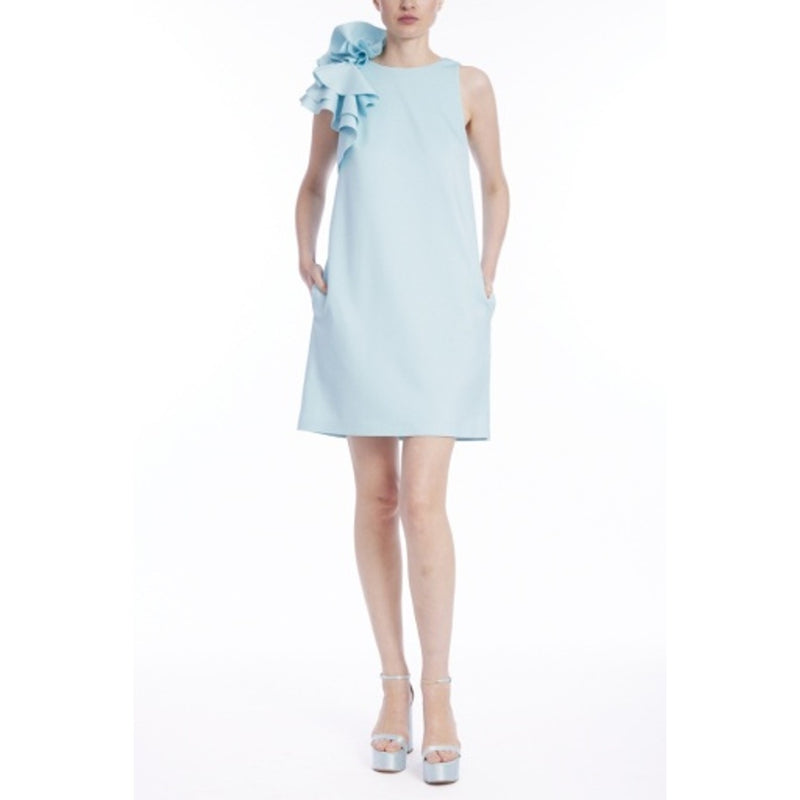 Badgley Mischka - Womens Flower Shldr a Line
