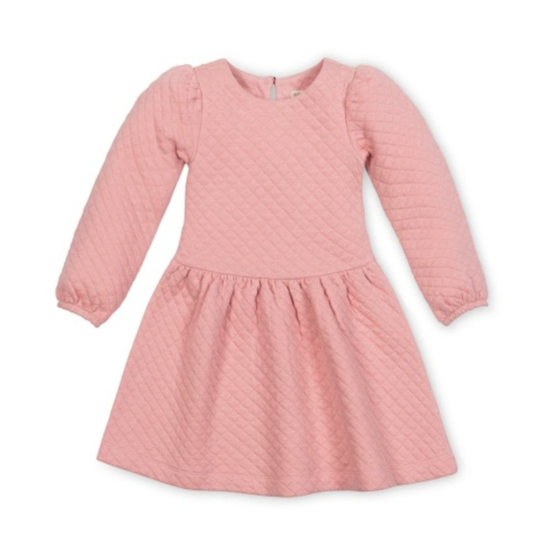 Hope & Henry - Girls Quilted Drop Waist Dress