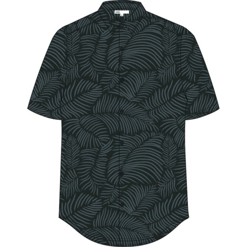 Onia - Mens Printed Linen Short Sleeve Shirt