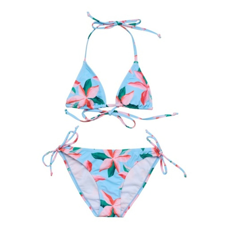 Snapper Rock - Girls Laguna Bloom Teen Recycled Triangle Bikini