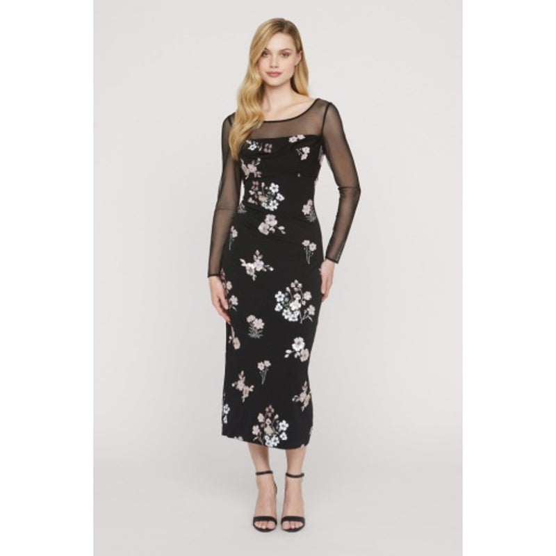 JS Collections - Womens Juno Midi Cocktail