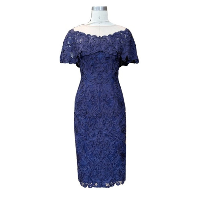 JS Collections - Womens Kylee Soutache Cocktail Dress