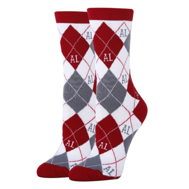 Oooh Yeah - Womens Al Argyle Crim-Spirit-Womens Crew Socks