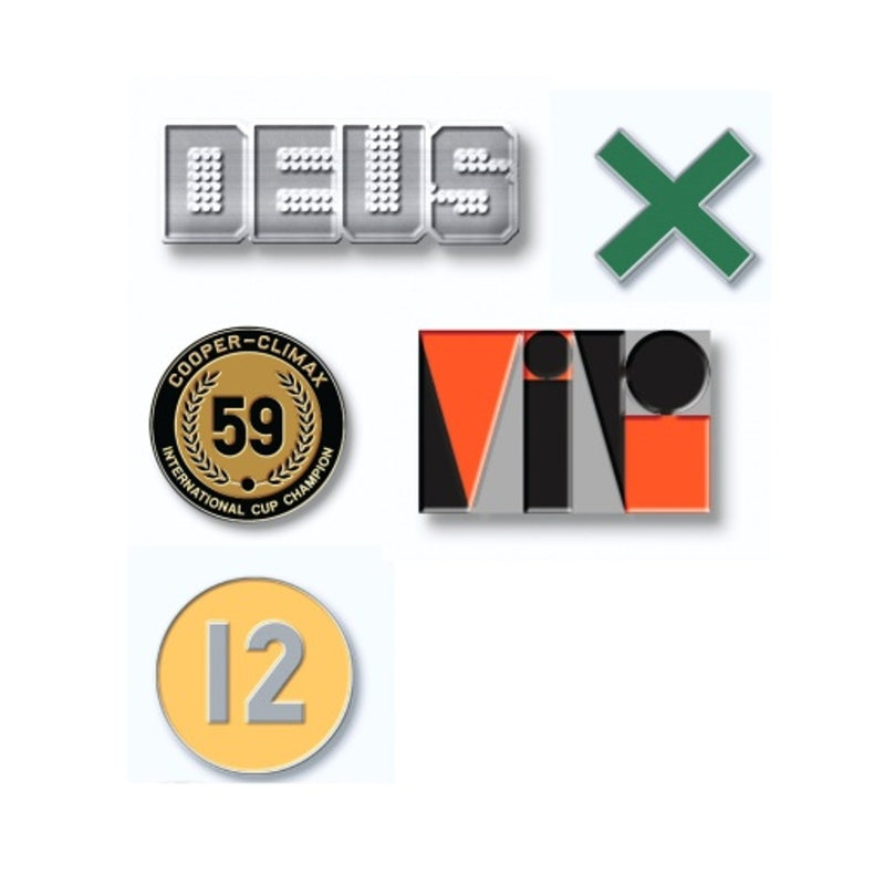 Deus Ex Machina - Mens Mini Pin Set