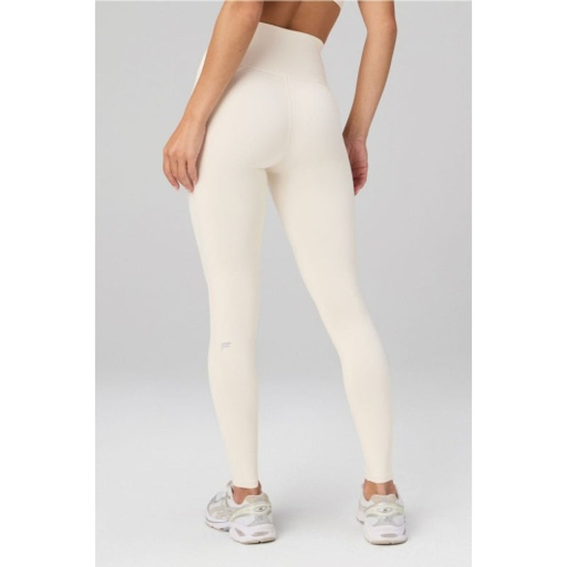 Fabletics - Womens Define High-Waisted Legging - Almond Milk