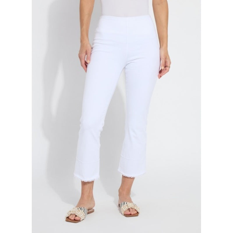 Lysse - Womens Dara Seamed Hem Crop Denim Curvy